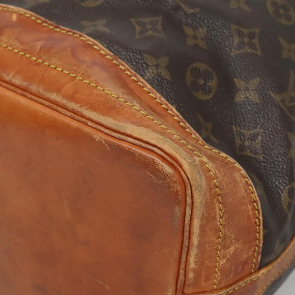 LOUIS VUITTON Monogram Noe Shoulder Bag M42224 LV Auth 137040