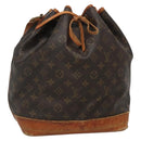 LOUIS VUITTON Monogram Noe Shoulder Bag M42224 LV Auth 137040-1