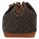 LOUIS VUITTON Monogram Noe Shoulder Bag M42224 LV Auth 137040-13