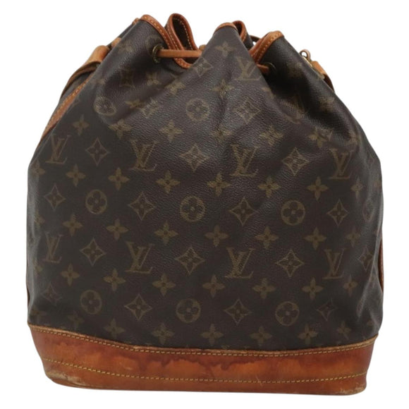 LOUIS VUITTON Monogram Noe Shoulder Bag M42224 LV Auth 137040
