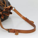 LOUIS VUITTON Monogram Noe Shoulder Bag M42224 LV Auth 137040-7