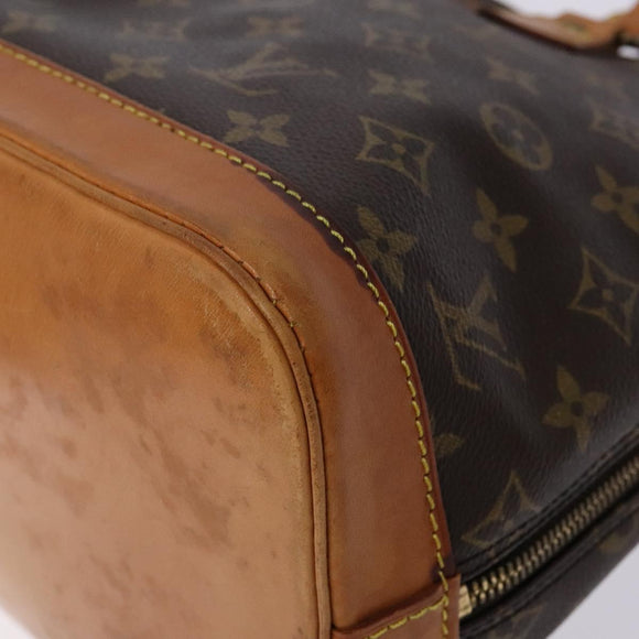 LOUIS VUITTON Monogram Alma Hand Bag M51130 LV Auth 137043