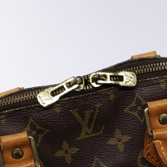 LOUIS VUITTON Monogram Alma Hand Bag M51130 LV Auth 137043