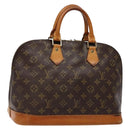 LOUIS VUITTON Monogram Alma Hand Bag M51130 LV Auth 137043-1