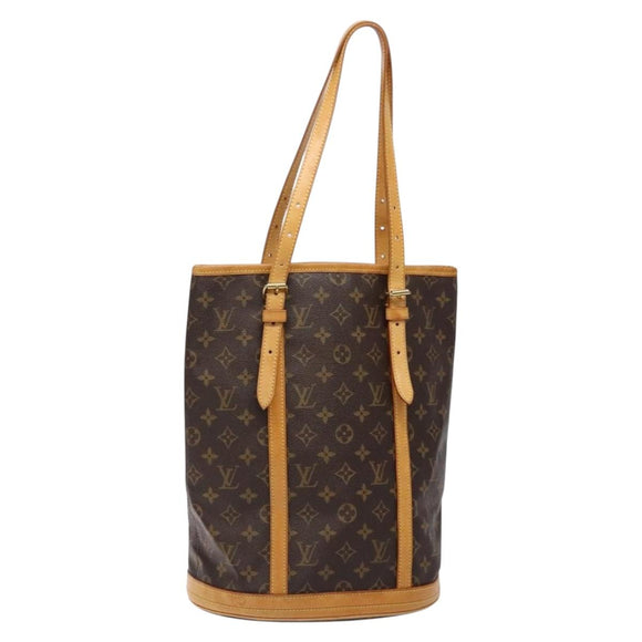 LOUIS VUITTON Monogram Bucket GM Shoulder Bag M42236 LV Auth 137051