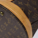 LOUIS VUITTON Monogram Bucket GM Shoulder Bag M42236 LV Auth 137051-14