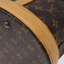 LOUIS VUITTON Monogram Bucket GM Shoulder Bag M42236 LV Auth 137051-15