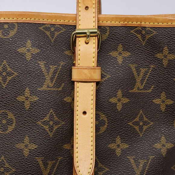 LOUIS VUITTON Monogram Bucket GM Shoulder Bag M42236 LV Auth 137051