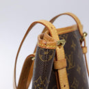 LOUIS VUITTON Monogram Bucket GM Shoulder Bag M42236 LV Auth 137051-10