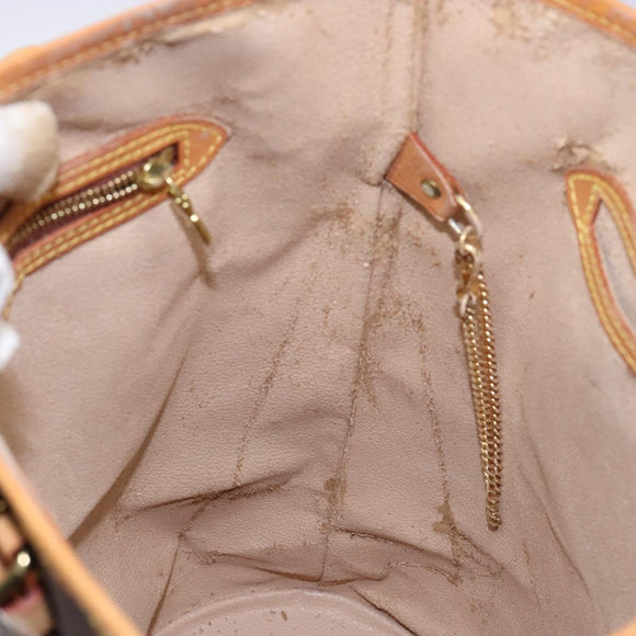 LOUIS VUITTON Monogram Bucket GM Shoulder Bag M42236 LV Auth 137051