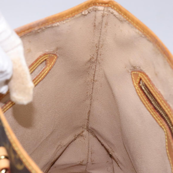 LOUIS VUITTON Monogram Bucket GM Shoulder Bag M42236 LV Auth 137051