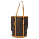 LOUIS VUITTON Monogram Bucket GM Shoulder Bag M42236 LV Auth 137051-13