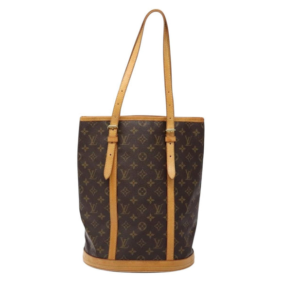 LOUIS VUITTON Monogram Bucket GM Shoulder Bag M42236 LV Auth 137051