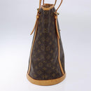 LOUIS VUITTON Monogram Bucket GM Shoulder Bag M42236 LV Auth 137051-3
