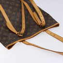 LOUIS VUITTON Monogram Bucket GM Shoulder Bag M42236 LV Auth 137051-6