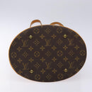 LOUIS VUITTON Monogram Bucket GM Shoulder Bag M42236 LV Auth 137051-5