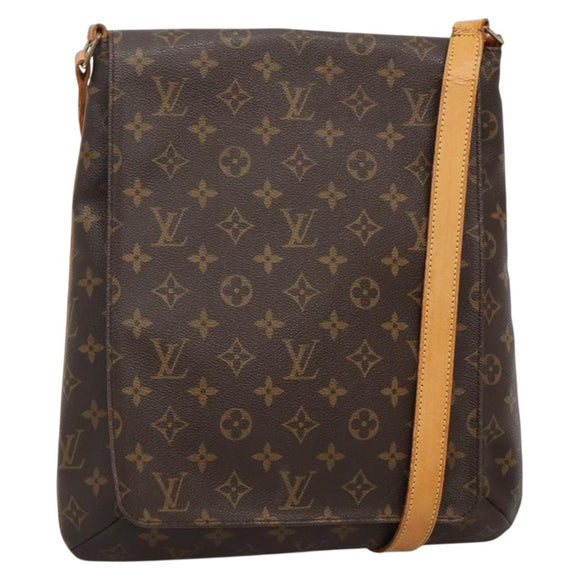 LOUIS VUITTON Monogram Musette Shoulder Bag M51256 LV Auth 137055