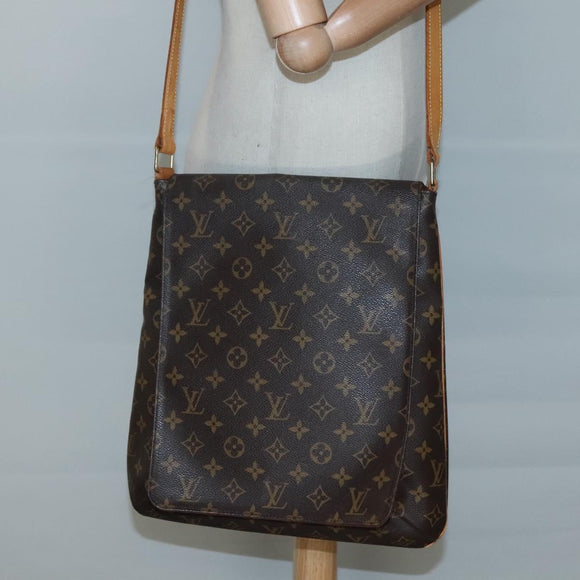 LOUIS VUITTON Monogram Musette Shoulder Bag M51256 LV Auth 137055