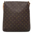 LOUIS VUITTON Monogram Musette Shoulder Bag M51256 LV Auth 137055-2