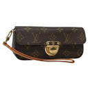 LOUIS VUITTON Monogram Pochette lagoon Glasses Case M60008 LV Auth 137059-1