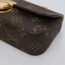 LOUIS VUITTON Monogram Pochette lagoon Glasses Case M60008 LV Auth 137059-14