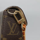 LOUIS VUITTON Monogram Pochette lagoon Glasses Case M60008 LV Auth 137059-9