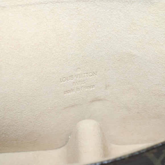 LOUIS VUITTON Monogram Pochette lagoon Glasses Case M60008 LV Auth 137059