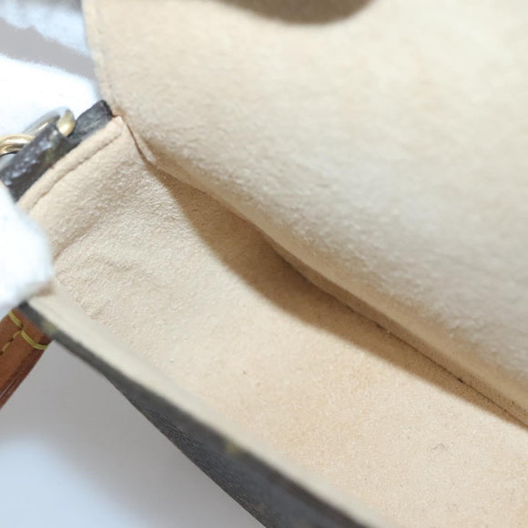 LOUIS VUITTON Monogram Pochette lagoon Glasses Case M60008 LV Auth 137059