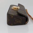 LOUIS VUITTON Monogram Pochette lagoon Glasses Case M60008 LV Auth 137059-4