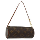 LOUIS VUITTON Monogram Papillon Pouch LV Auth 137060-1
