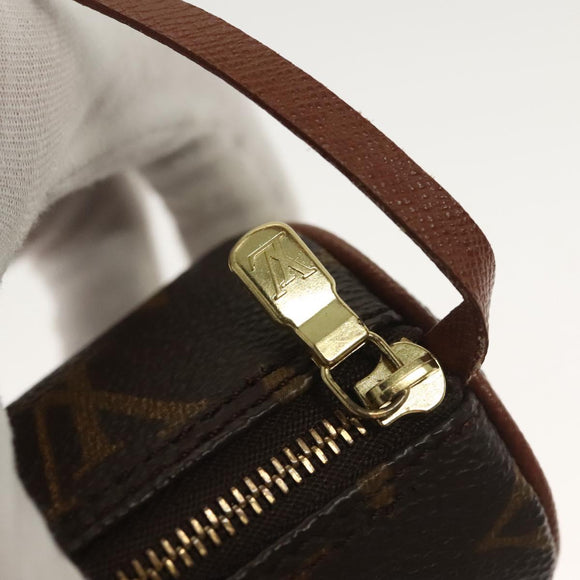 LOUIS VUITTON Monogram Papillon Pouch LV Auth 137060