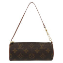 LOUIS VUITTON Monogram Papillon Pouch LV Auth 137060-13