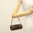 LOUIS VUITTON Monogram Papillon Pouch LV Auth 137060-20