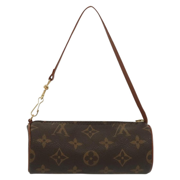 LOUIS VUITTON Monogram Papillon Pouch LV Auth 137060