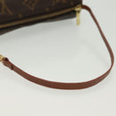 LOUIS VUITTON Monogram Papillon Pouch LV Auth 137060-7
