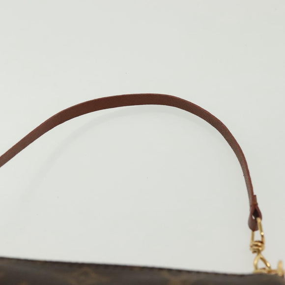 LOUIS VUITTON Monogram Papillon Pouch LV Auth 137060