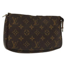 LOUIS VUITTON Monogram Pochette Accessoires Pouch M51980 LV Auth 137062-1