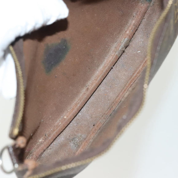 LOUIS VUITTON Monogram Pochette Accessoires Pouch M51980 LV Auth 137062