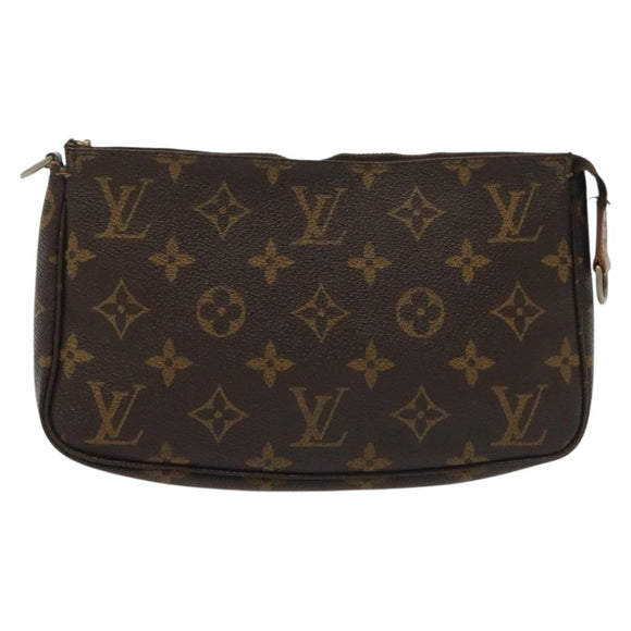 LOUIS VUITTON Monogram Pochette Accessoires Pouch M51980 LV Auth 137062