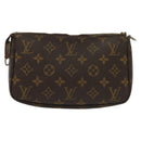 LOUIS VUITTON Monogram Pochette Accessoires Pouch M51980 LV Auth 137062-2
