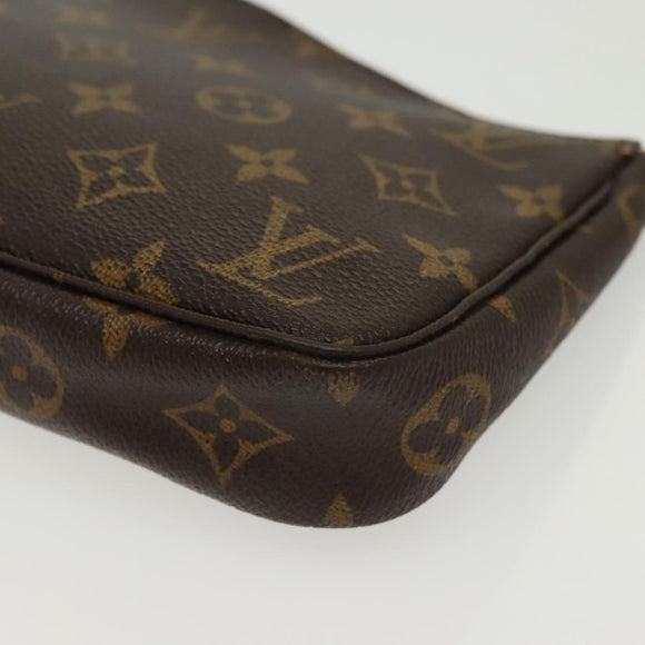 LOUIS VUITTON Monogram Pochette Accessoires Pouch M51980 LV Auth 137062