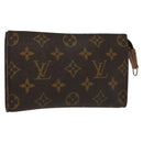 LOUIS VUITTON Monogram Bucket PM Accessory Pouch LV Auth 137063-1