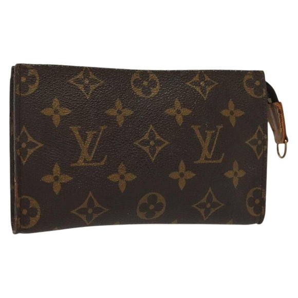LOUIS VUITTON Monogram Bucket PM Accessory Pouch LV Auth 137063
