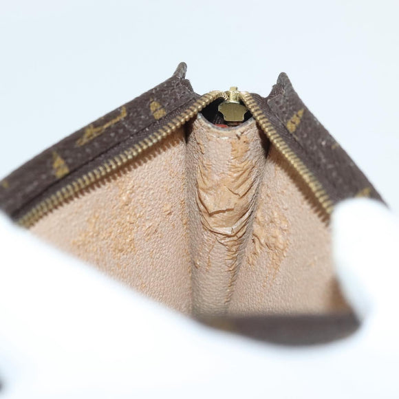 LOUIS VUITTON Monogram Bucket PM Accessory Pouch LV Auth 137063