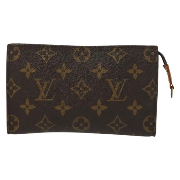 LOUIS VUITTON Monogram Bucket PM Accessory Pouch LV Auth 137063