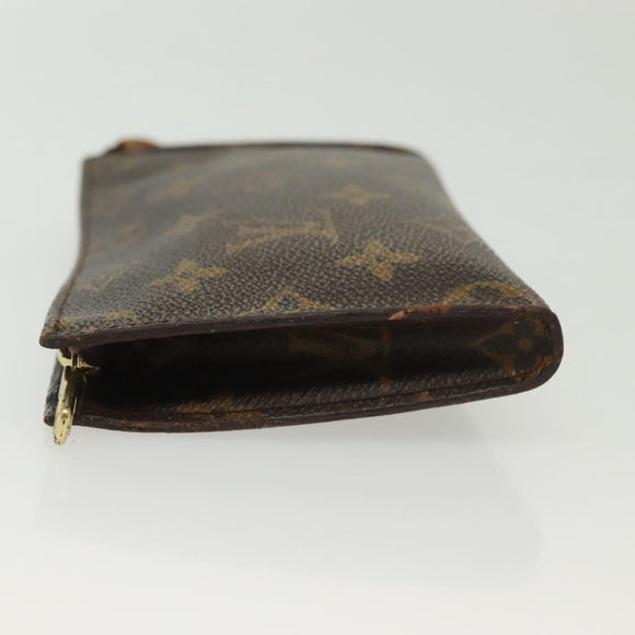 LOUIS VUITTON Monogram Bucket PM Accessory Pouch LV Auth 137063
