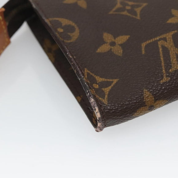 LOUIS VUITTON Monogram Bucket PM Accessory Pouch LV Auth 137064
