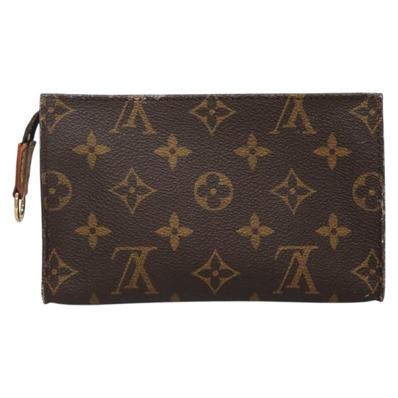 LOUIS VUITTON Monogram Bucket PM Accessory Pouch LV Auth 137064