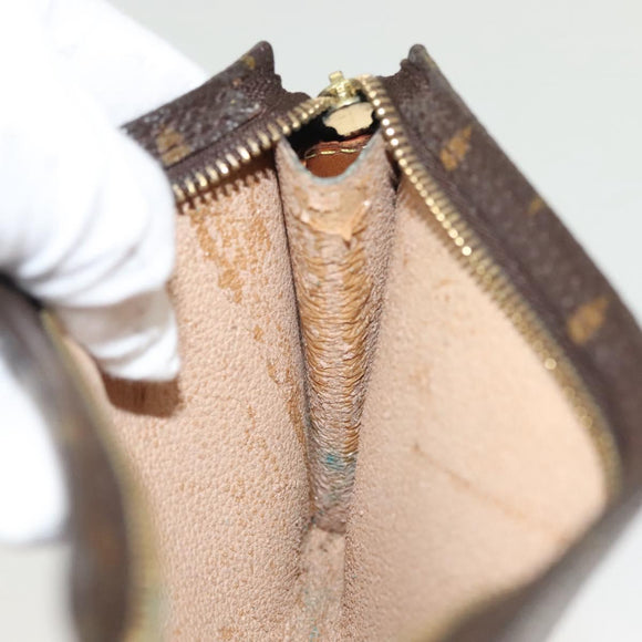 LOUIS VUITTON Monogram Bucket PM Accessory Pouch LV Auth 137065