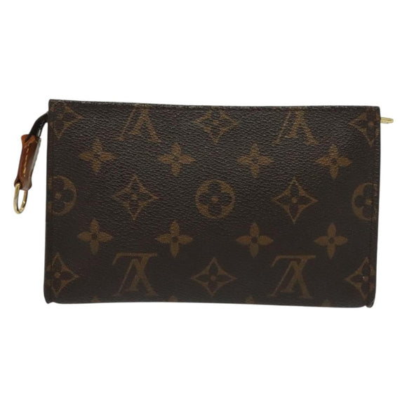 LOUIS VUITTON Monogram Bucket PM Accessory Pouch LV Auth 137065